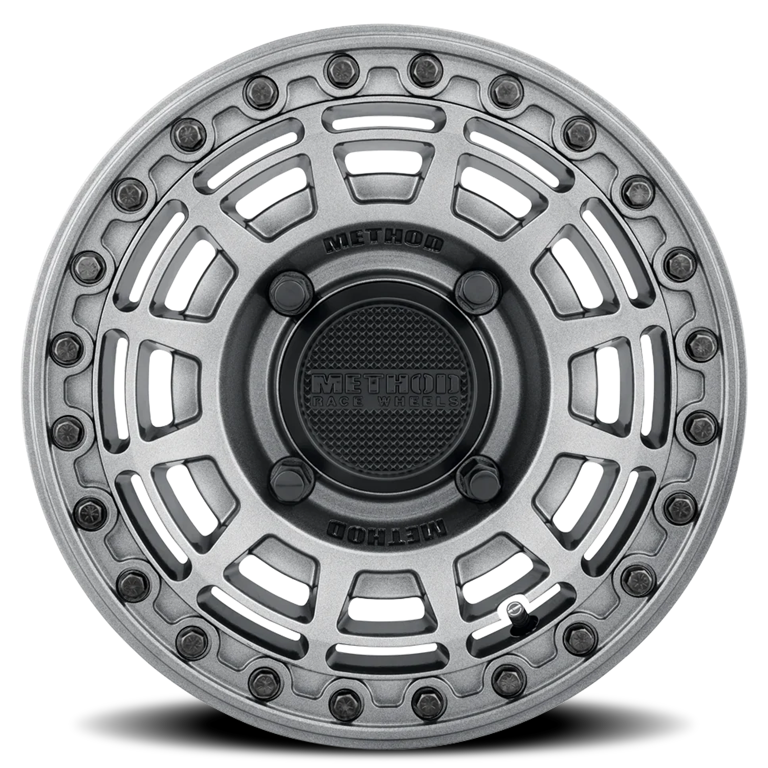 Method Race Wheels MR415 Beadlock UTV Graphite 15x10 +25 4x156mm 132mm