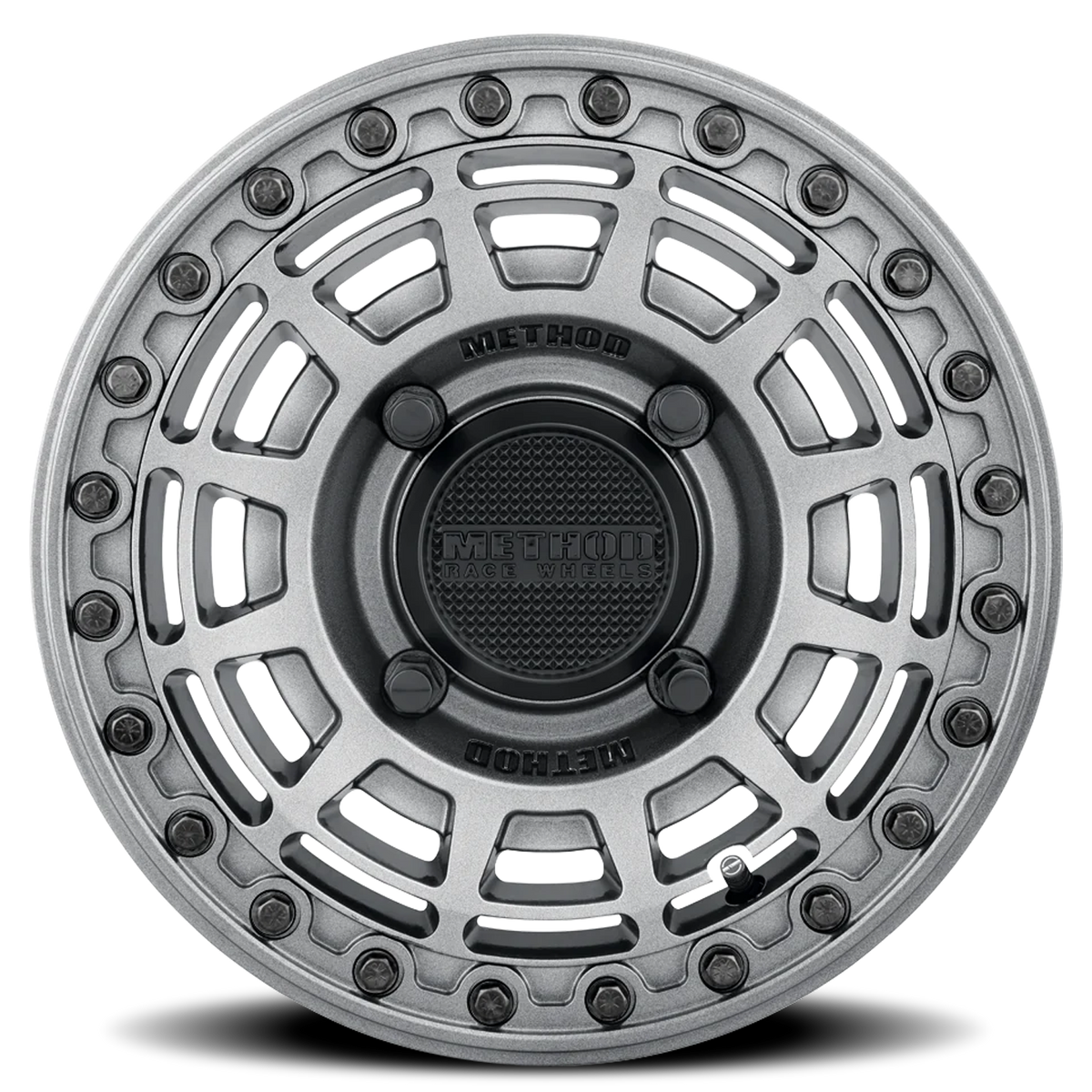 Method Race Wheels MR415 Beadlock UTV Graphite 15x10 +25 4x136mm 106mm