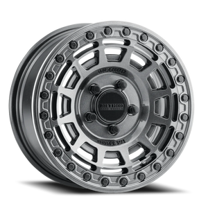 Method Race Wheels MR415 Beadlock UTV Graphite W/ Gloss Graphite Ring 15x7 +38 5x114.3mm 76mm