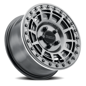 Method Race Wheels MR415 Beadlock UTV Graphite W/ Gloss Graphite Ring 15x7 +38 5x114.3mm 76mm