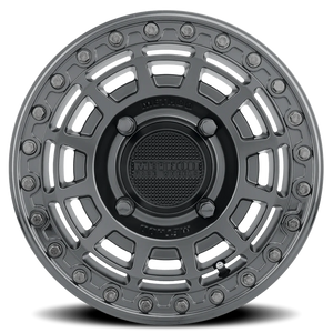 Method Race Wheels MR415 Beadlock UTV Matte Black W/ Gloss Black Ring 15x7 +38 4x136mm 106mm