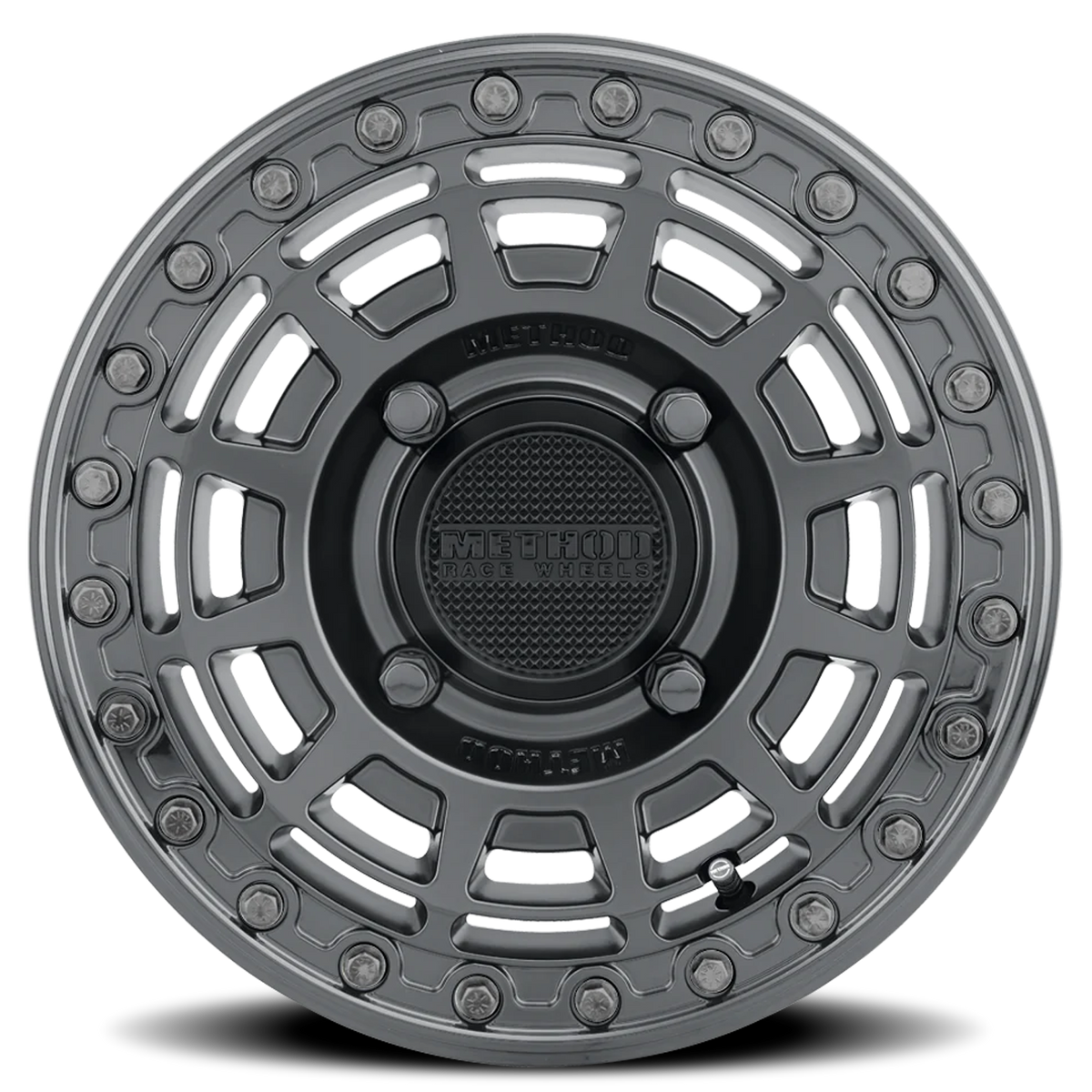 Method Race Wheels MR415 Beadlock UTV Matte Black 15x10 +25 4x136mm 106mm