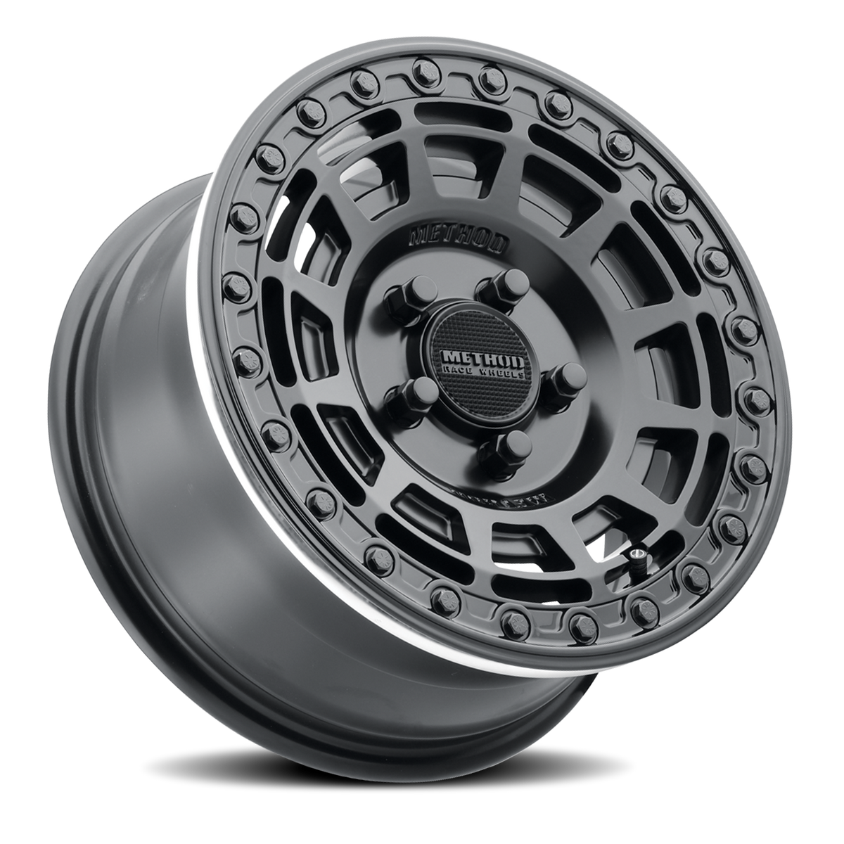Method Race Wheels MR415 Beadlock UTV Matte Black 15x10 +25 5x114.3mm 76mm