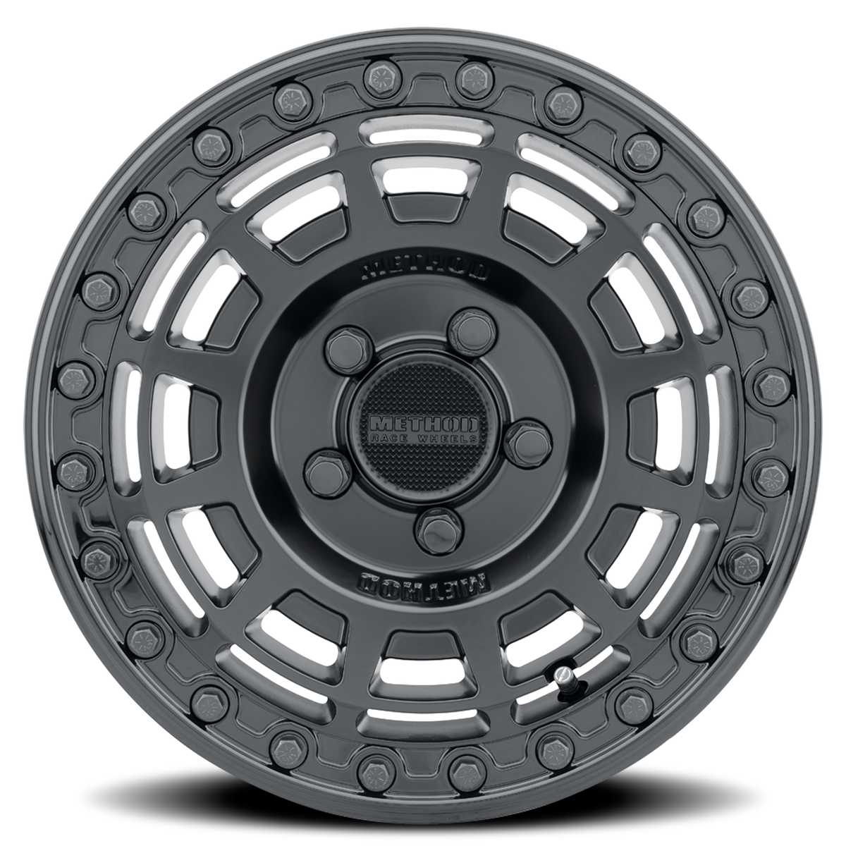 Method Race Wheels MR415 Beadlock UTV Matte Black 15x10 +25 5x114.3mm 76mm