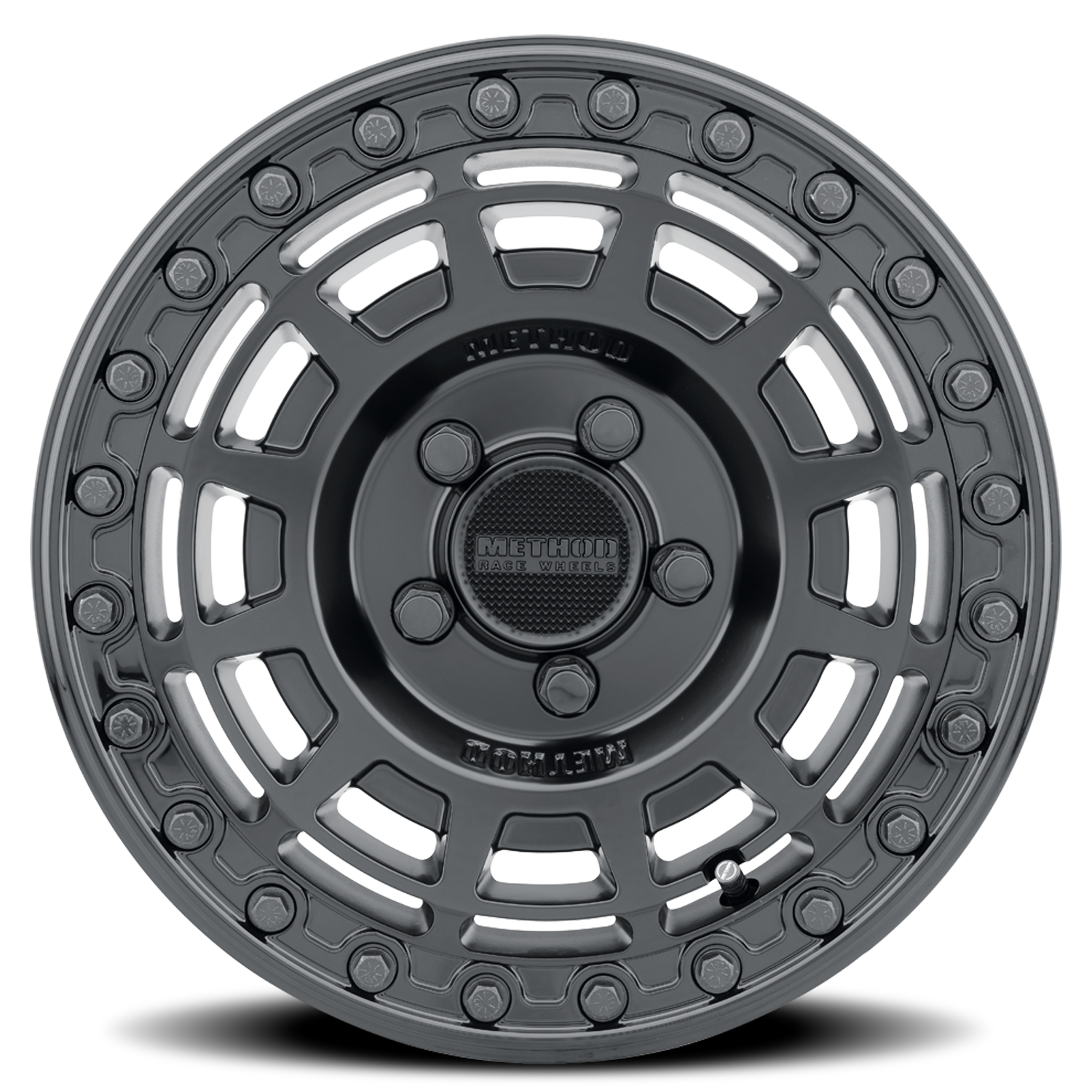 Method Race Wheels MR415 Beadlock UTV Matte Black 15x10 +25 5x114.3mm 76mm
