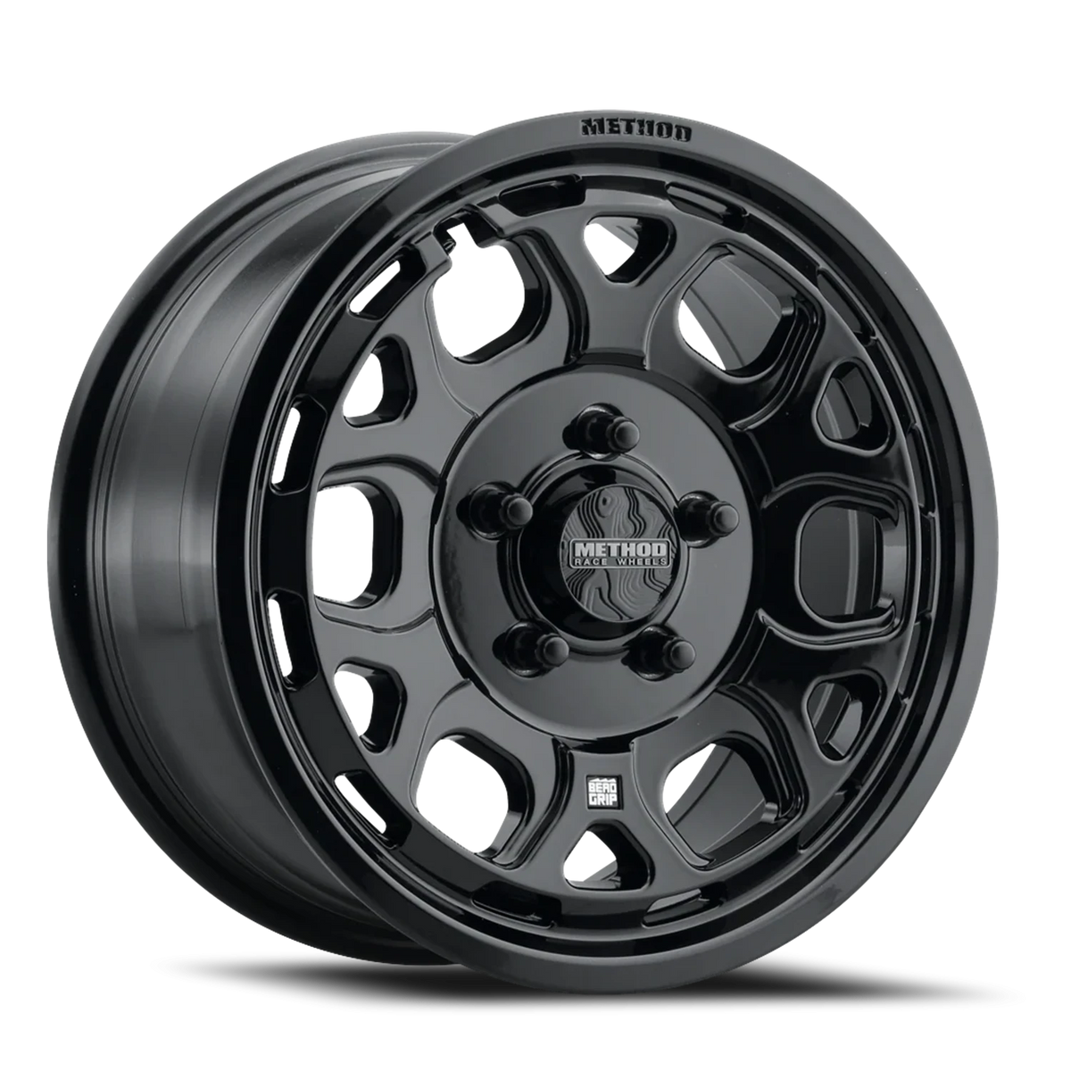 Method Race Wheels MR416 Bead Grip Gloss Black 15x7 +55 5x114.3mm 68mm - Wheelwiz