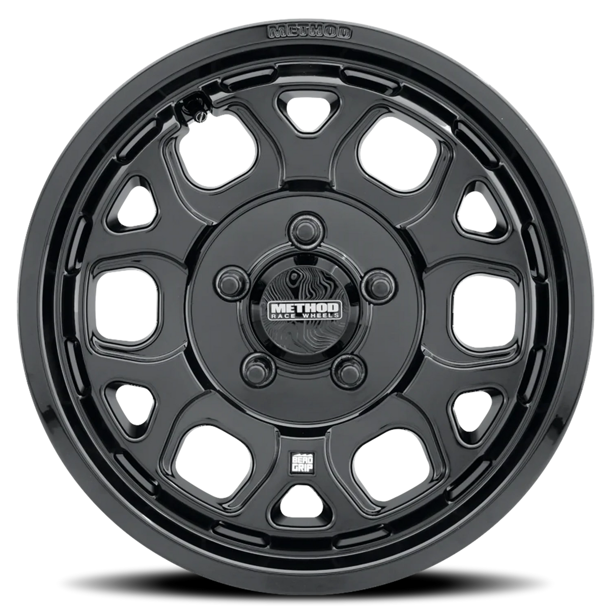 Method Race Wheels MR416 Bead Grip Gloss Black 15x7 +55 5x114.3mm 68mm - Wheelwiz