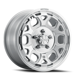 Method Race Wheels MR416 Bead Grip Machined Silver W/ Clear Coat 15x7 +55 5x114.3mm 68mm - Wheelwiz