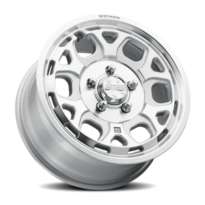 Method Race Wheels MR416 Bead Grip Machined Silver W/ Clear Coat 15x7 +75 6x139.7mm 78.3mm - Wheelwiz