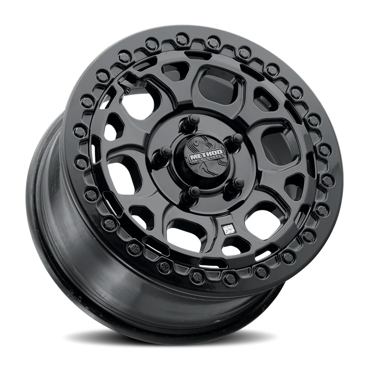 Method Race Wheels MR416 Beadlock Gloss Black 15x7 +55 5x114.3mm 68mm - Wheelwiz
