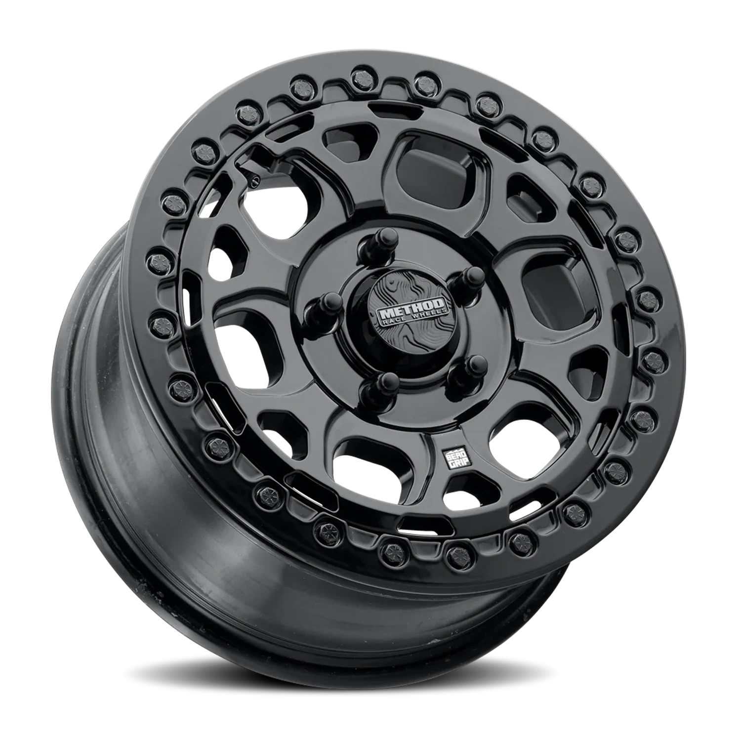 Method Race Wheels MR416 Beadlock Gloss Black 15x7 +55 5x114.3mm 68mm - Wheelwiz