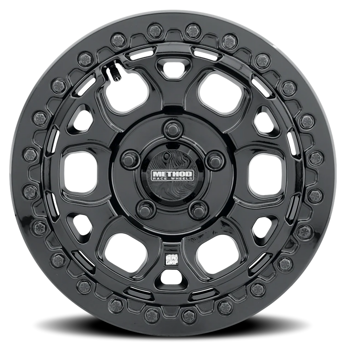 Method Race Wheels MR416 Beadlock Gloss Black 15x7 +55 5x114.3mm 68mm - Wheelwiz
