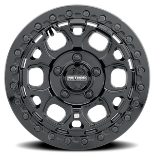 Method Race Wheels MR416 Beadlock Gloss Black 15x7 +55 5x114.3mm 68mm - Wheelwiz