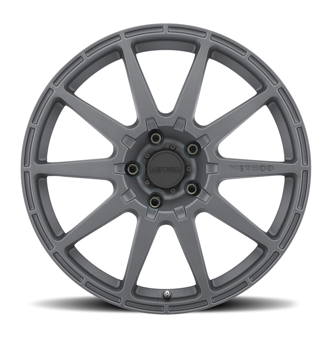 Method Race Wheels MR501 RALLY TITANIUM 17x8 +42 5x114.3mm 67.1mm - WheelWiz