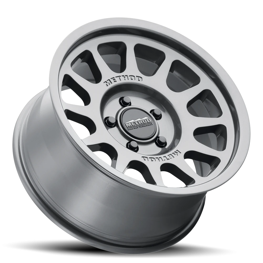 Method Race Wheels Bead Grip MR703 Gloss Titanium 17x8.5 0 5x127mm 71.5mm - Wheelwiz