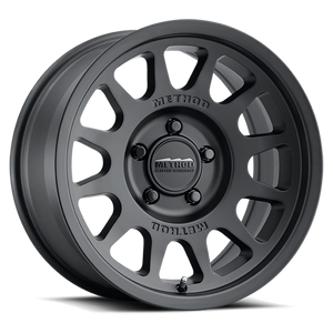 Method Race Wheels Bead Grip MR703 Matte Black 17x9 -12 5x139.7mm 108mm