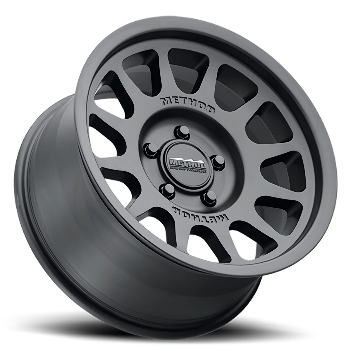 Method Race Wheels Bead Grip MR703 Matte Black 15x7 +15 5x100mm 56.1mm