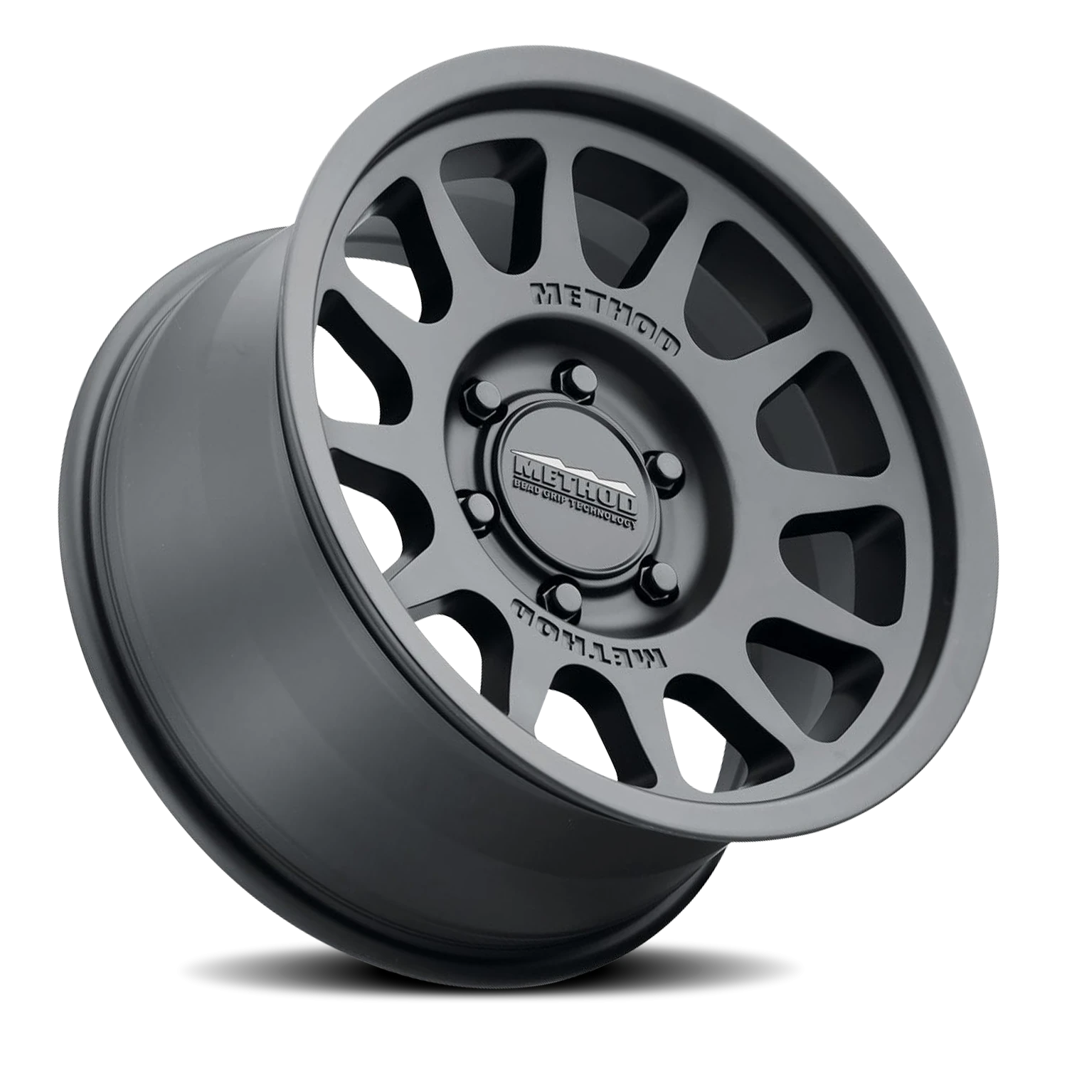 Method Race Wheels Bead Grip MR703 Matte Black 17x8.5 0 6x135mm 87mm