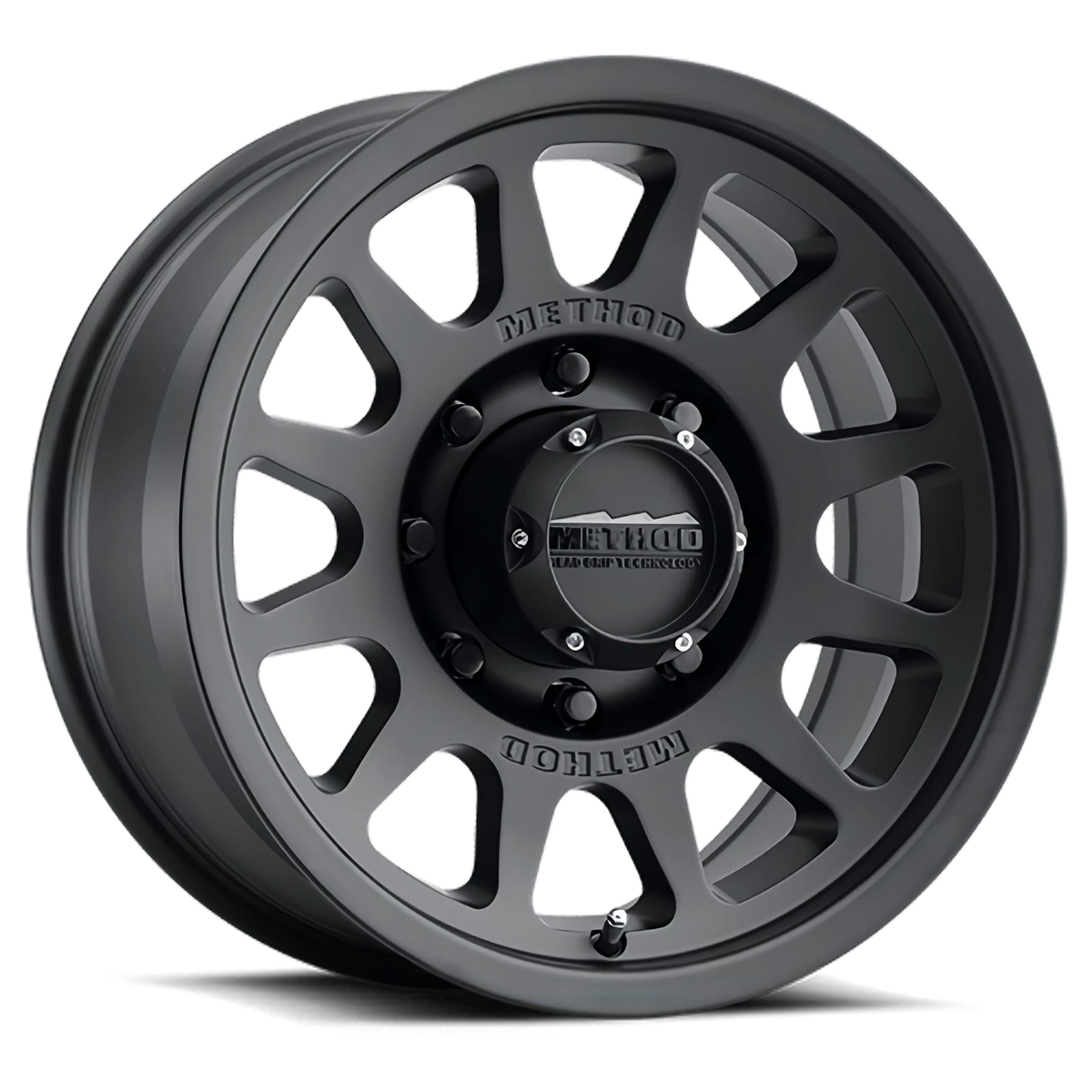 Method Race Wheels Bead Grip MR703 Matte Black 17x9 -12 8x165.1mm 130.81mm