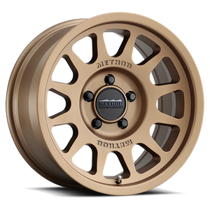 Method Race Wheels Bead Grip MR703 Method Bronze 17x9 -12 5x127mm 71.5mm