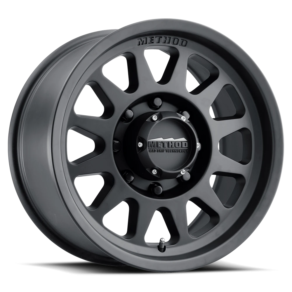 Method Race Wheels Bead Grip MR704 Matte Black 17x9 +18 8x170mm 130.81mm