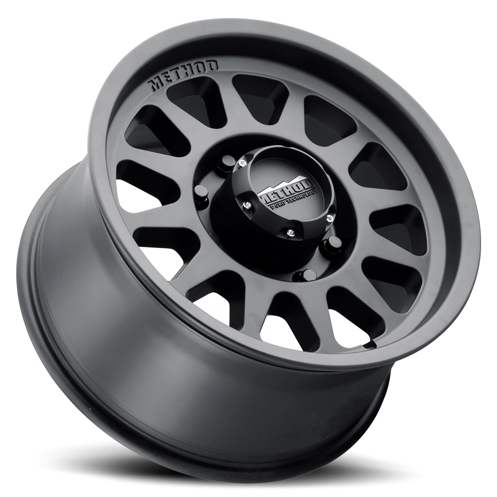 Method Race Wheels Bead Grip MR704 Matte Black 17x9 +18 8x165.1mm 130.81mm
