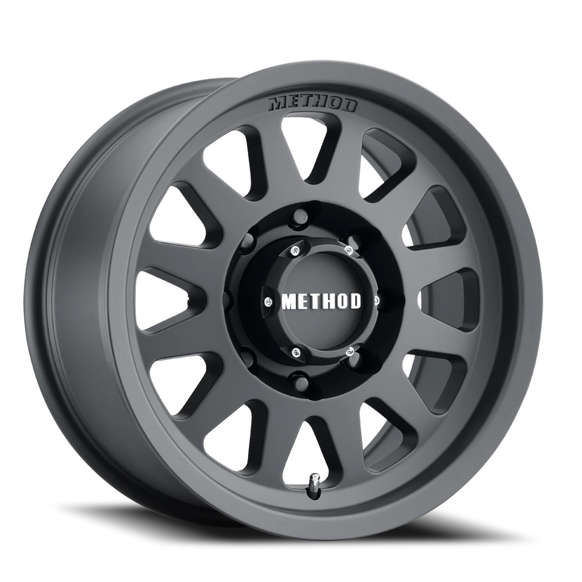 Method Race Wheels Bead Grip MR704 Matte Black 17x8.5 0 8x170mm 130.81mm