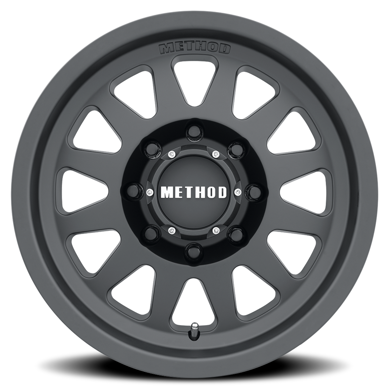 Method Race Wheels Bead Grip MR704 Matte Black 17x8.5 0 8x165.1mm 130.81mm