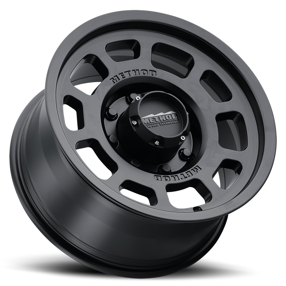 Method Race Wheels Bead Grip MR705 Matte Black 18x9 +18 8x170mm 130.81mm