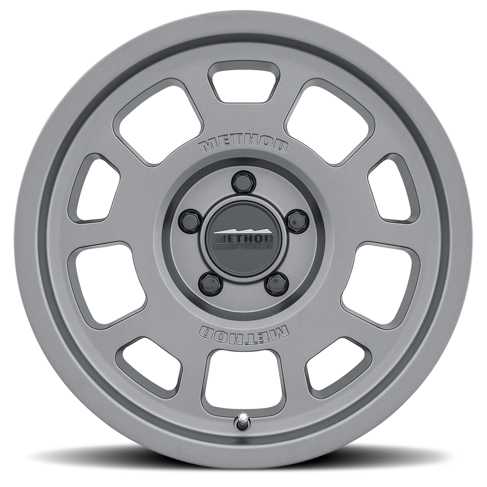 Method Race Wheels Bead Grip MR705 Titanium 18x9 +25 5x150mm 110.5mm - Wheelwiz