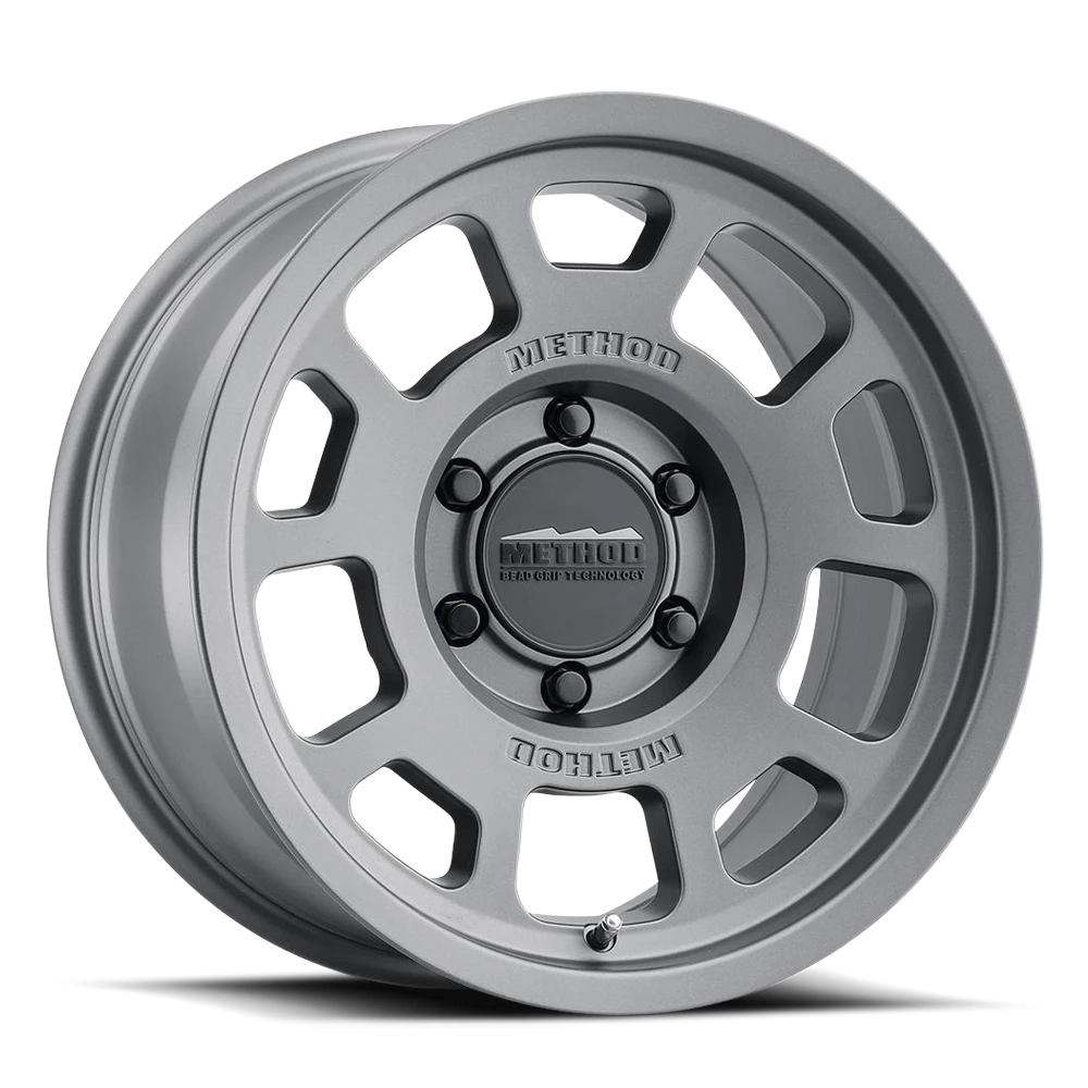 Method Race Wheels Bead Grip MR705 Titanium 17x8.5 0 6x139.7mm 106.25mm