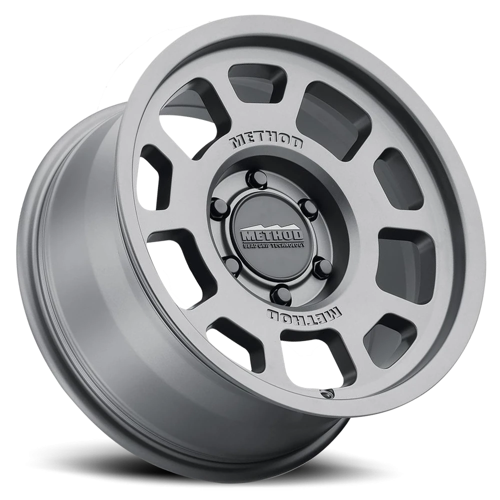 Method Race Wheels Bead Grip MR705 Titanium 17x8.5 0 6x139.7mm 106.25mm