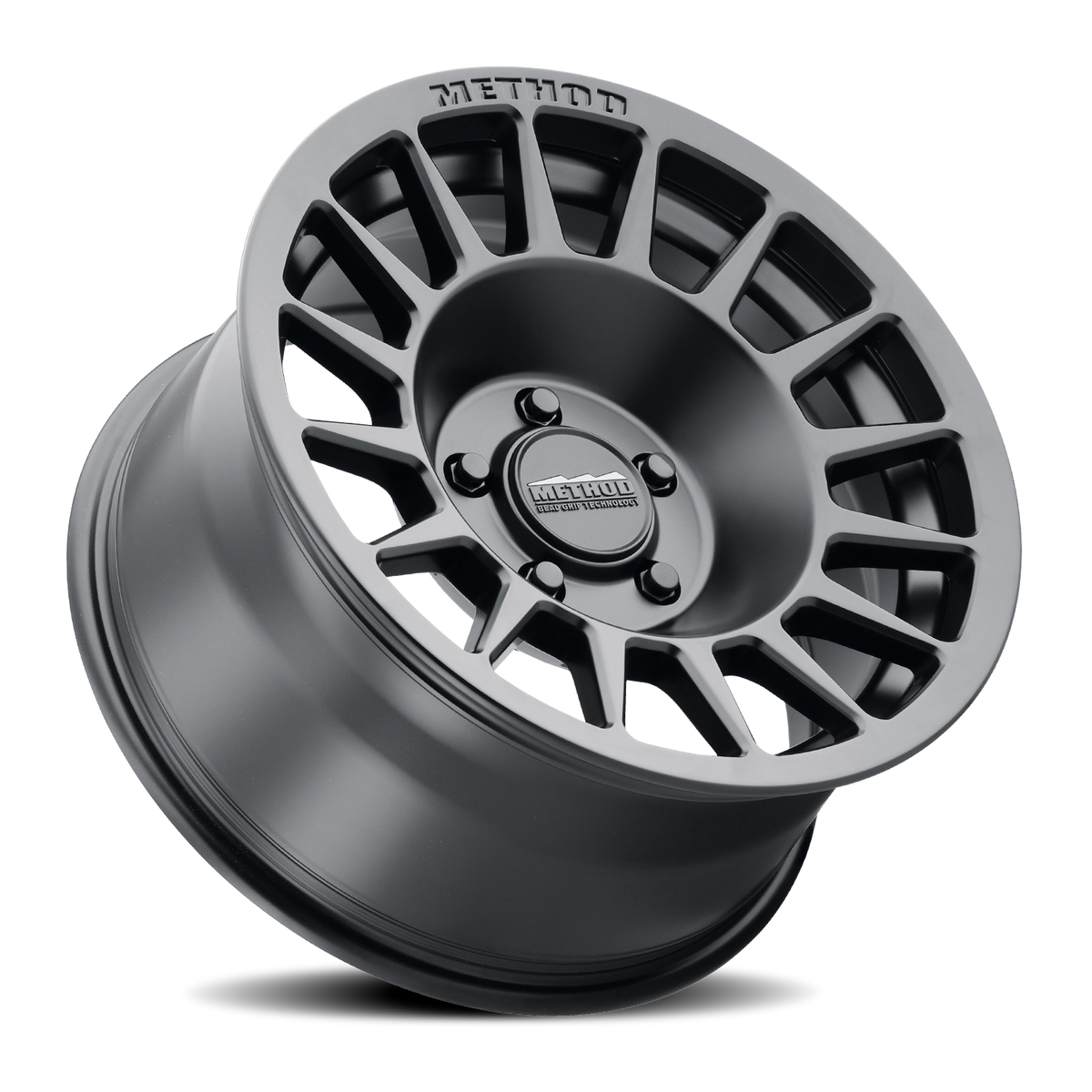 Method Race Wheels Bead Grip MR707 Matte Black 16x7 +30 5x100mm 56.1mm