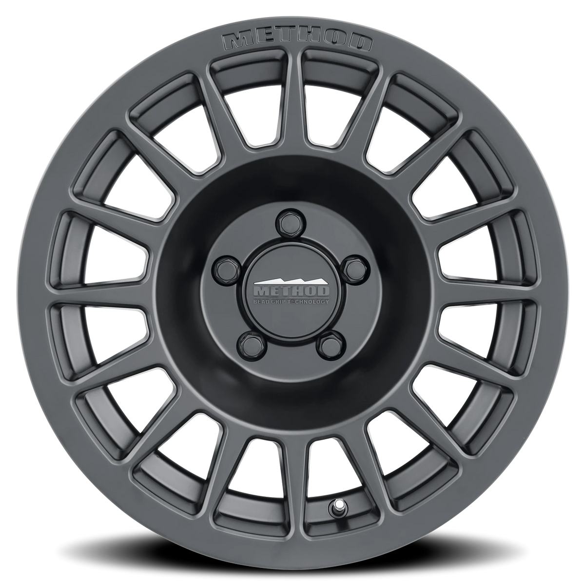 Method Race Wheels Bead Grip MR707 Matte Black 17x8.5 0 5x127mm 71.5mm