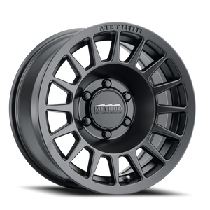 Method Race Wheels Bead Grip MR707 Matte Black 17x7.5 +50 6x130mm 84.1mm