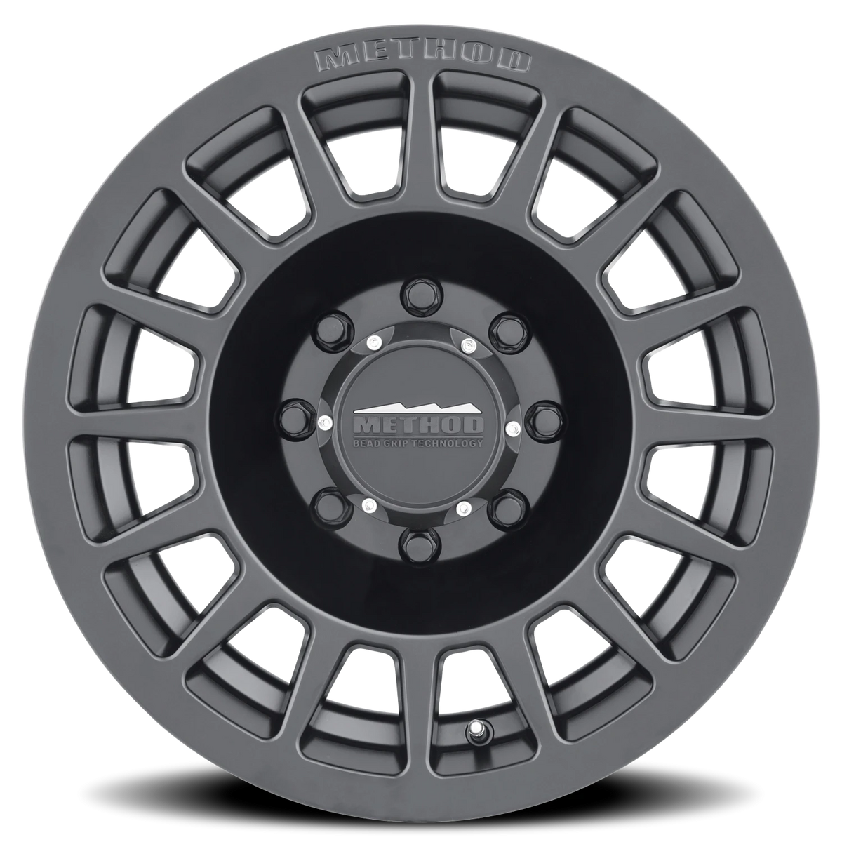 Method Race Wheels Bead Grip MR707 Matte Black 18x9 +18 8x180mm 130.81mm