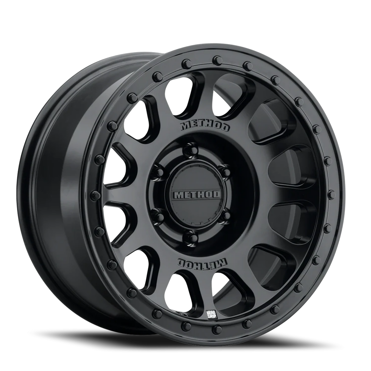 Method Race Wheels MR709 HD Bead Grip Matte Black 17x8.5 0 6x139.7mm 106.25mm