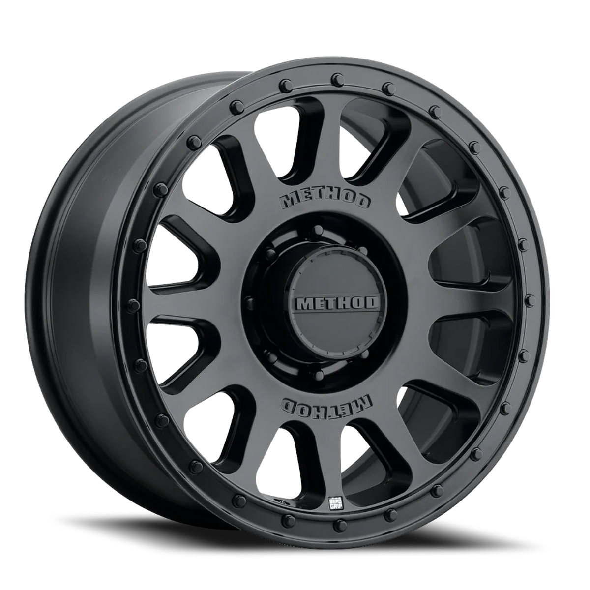 Method Race Wheels MR709 HD Bead Grip Matte Black 18x9 +12 8x180mm 124.1mm