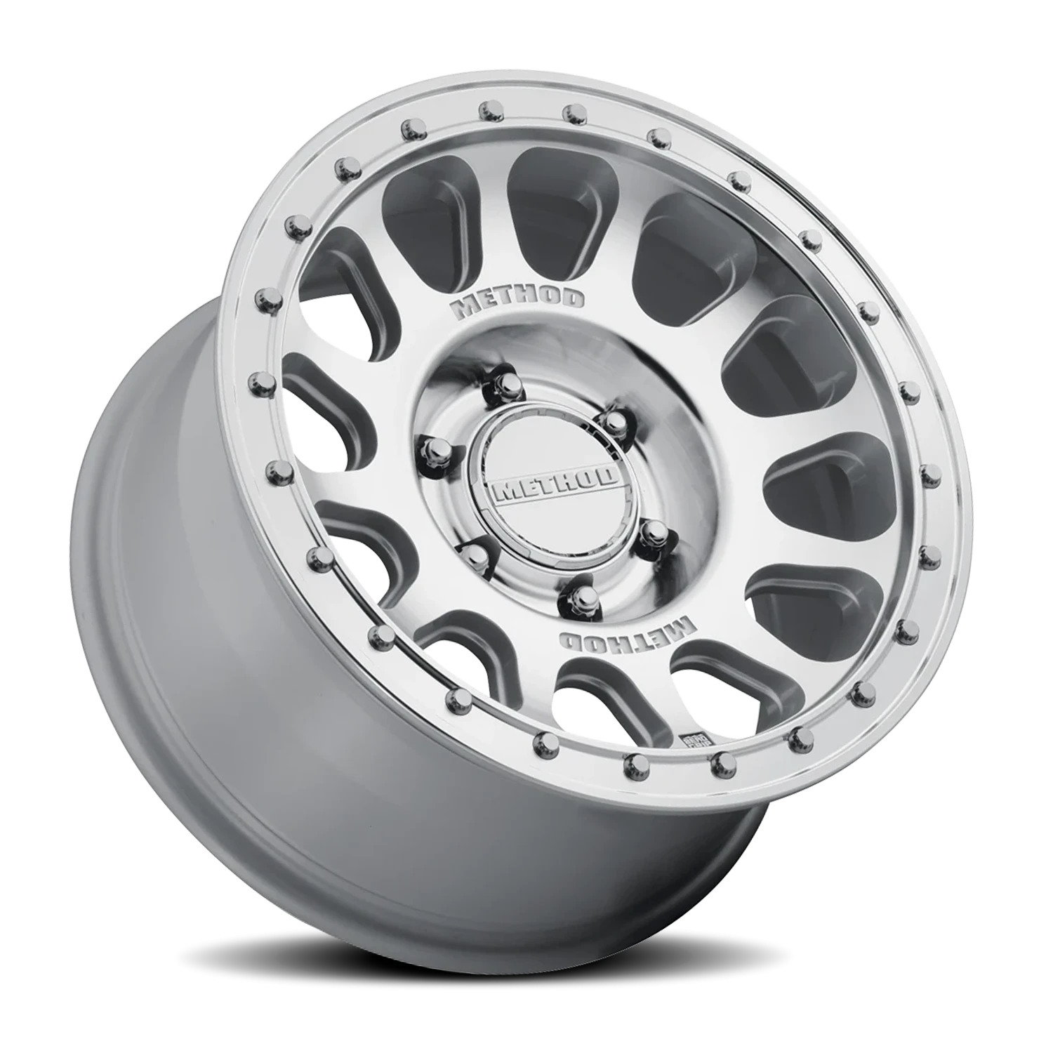 Method Race Wheels MR709 HD Bead Grip Machined Silver W/ Clear Coat 20x9 +12 6x135mm 87mm