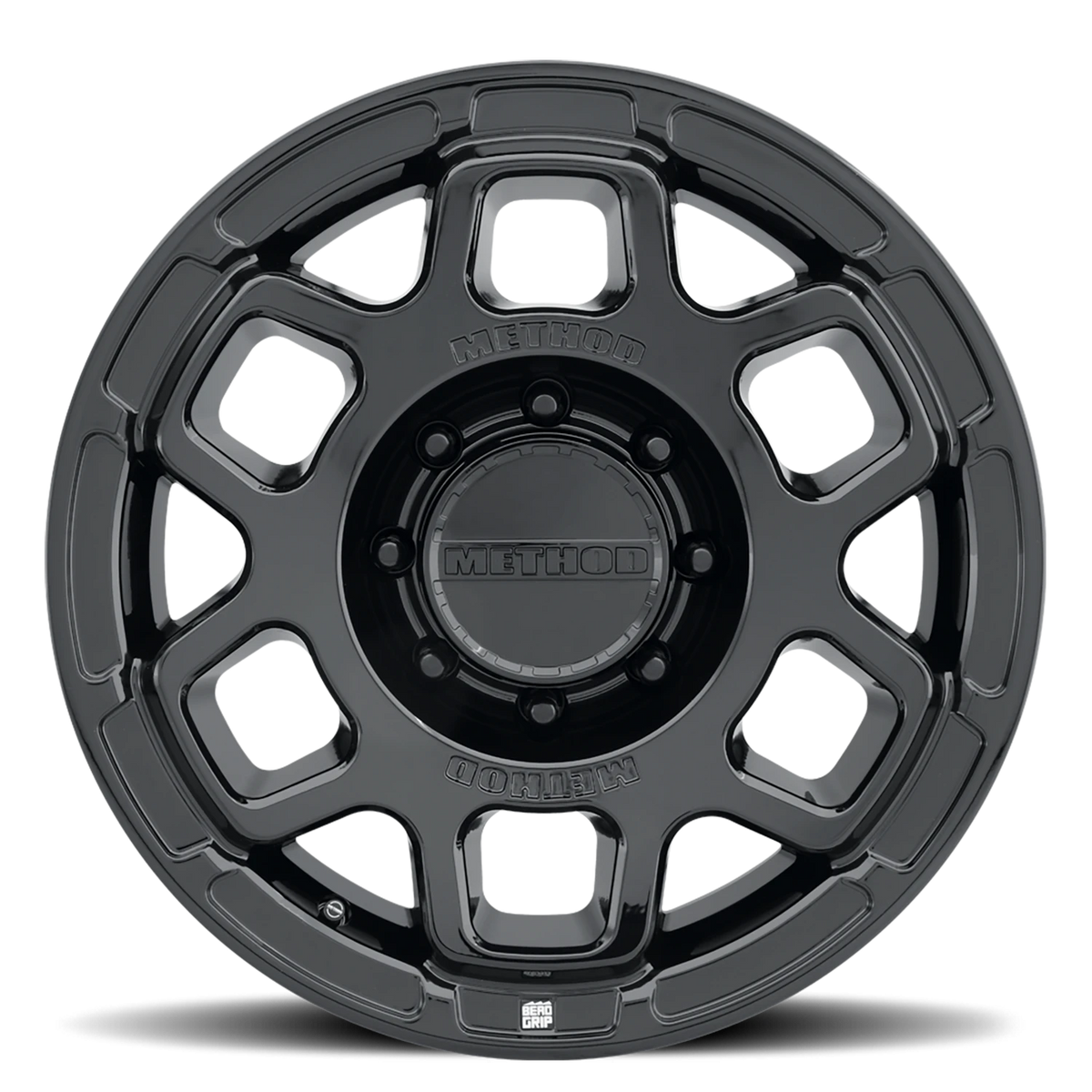 Method Race Wheels MR710 HD Bead Grip Gloss Black 18x9 +12 8x180mm 124.1mm