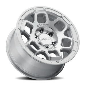 Method Race Wheels MR710 HD Bead Grip Machined Silver W/ Clear Coat 17x8.5 0 6x139.7mm 106.25mm