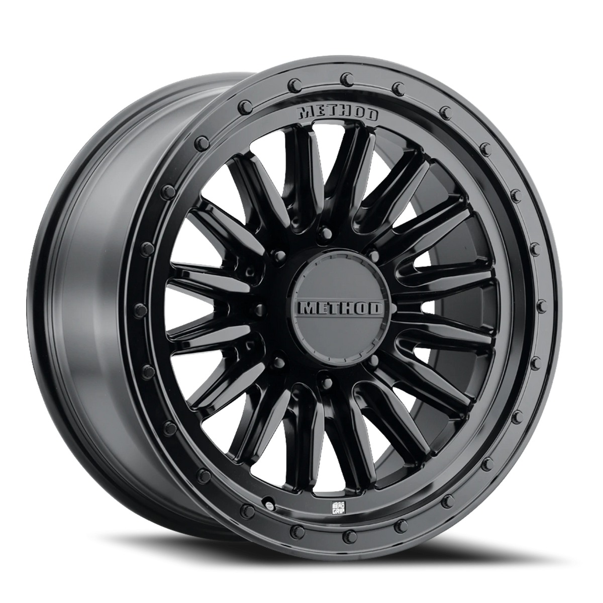 Method Race Wheels MR711 HD Bead Grip Matte Black 20x9 +12 8x180mm 124.1mm - Wheelwiz