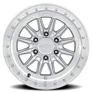 Method Race Wheels MR711 HD Bead Grip Machined Silver W/ Clear Coat 18x9 0 6x135mm 87mm - Wheelwiz