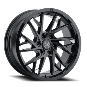 Method Race Wheels MR801 Gloss Black W/ Milled 20x9 -12 6x139.7mm 106.25mm - Wheelwiz