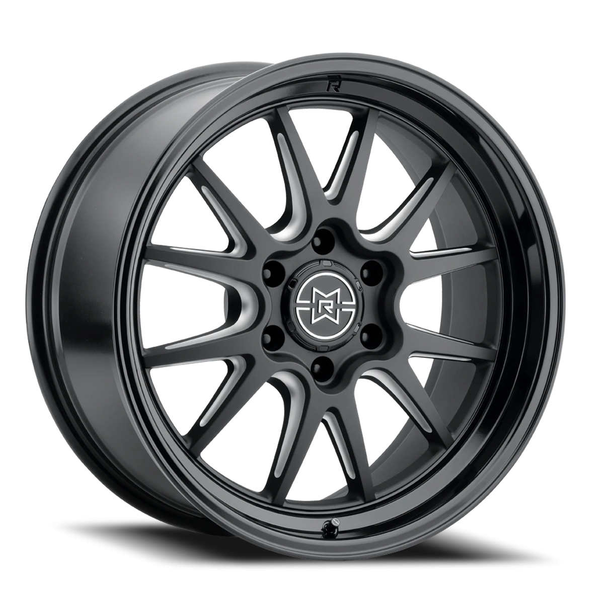 Method Race Wheels MR802 Double Black W/ Milled 22x9 +20 6x139.7mm 106.25mm