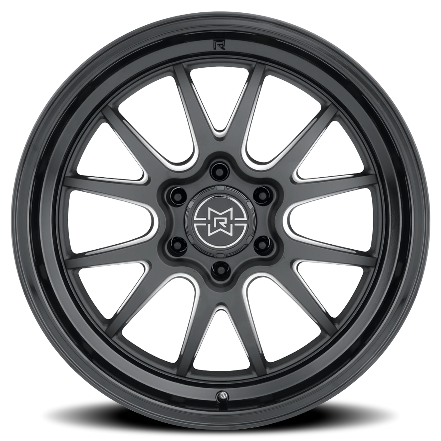 Method Race Wheels MR802 Double Black W/ Milled 20x9 +12 6x139.7mm 106.25mm