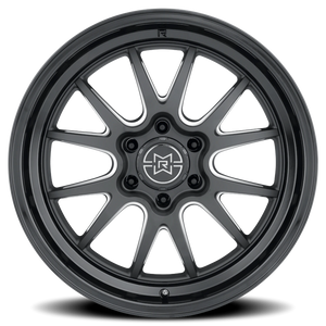 Method Race Wheels MR802 Double Black W/ Milled 20x9 -12 6x139.7mm 106.25mm