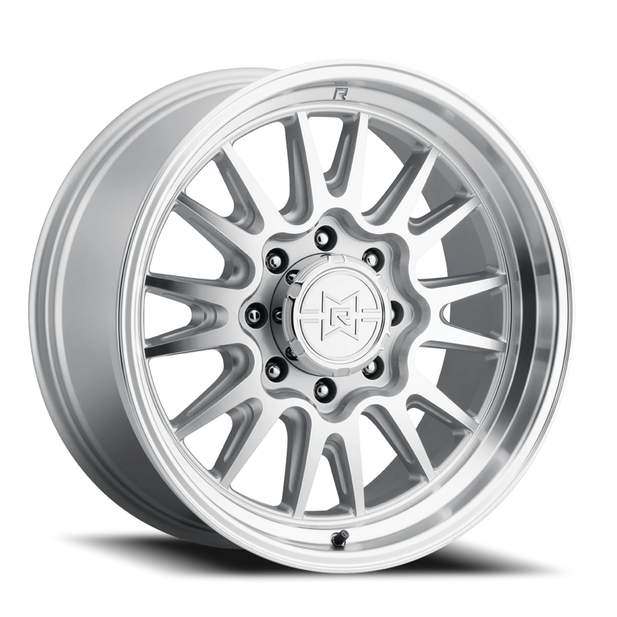 Method Race Wheels MR802 Machined Silver W/ Clear Coat 20x10 -18 8x180mm 124.1mm