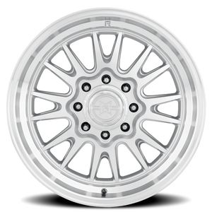 Method Race Wheels MR802 Machined Silver W/ Clear Coat 20x10 -18 8x165.1mm 121.3mm - Wheelwiz