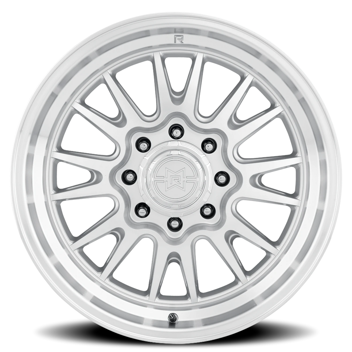 Method Race Wheels MR802 Machined Silver W/ Clear Coat 20x12 -40 8x165.1mm 121.3mm